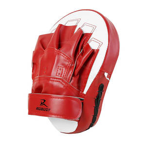 Pads d'entraînement en cuir avec rembourrage intérieur souple, évacuation de l'humidité pour une pratique de boxe plus sûre, une meilleure précision, design simple - Product Image 3