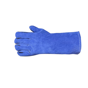 2026 Leather Safety Welding <b>Gloves</b> Heat Resistant Durable <b>Moisture</b>-Wicking Tear-Resistant Silicone-Free Customizable - Product Image 6