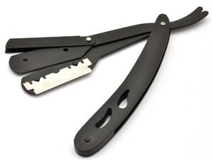 Morje Surgical Straight Razor Stainless Steel <b>Blade</b> Customized Handle for Men Face Use <b>Barber</b> Shop Non-Disposable - Product Image 2
