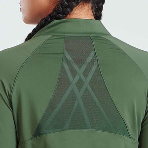 เสื้อแจ็คเก็ตแทร็คสตรีทแวร์สุดเท่ พิมพ์โลโก้ได้ตามต้องการ ดีไซน์ลำลอง ระบายอากาศได้ดี สำหรับผู้หญิง - Product Image 4