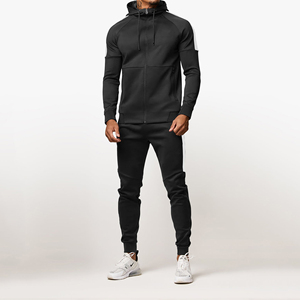Conjunto de Chándal Personalizado de Diseñador para Hombre, Tendencia de Moda, Ropa de Otoño, Talla Adulto, Conjunto de Dos Piezas con Capucha y Cremallera - Product Image 1