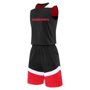 Uniformes de Baloncesto de Diseño OEM, Nuevo Estilo, Tallas Grandes, Color Personalizado, Venta al Por Mayor, Buena Calidad, Secado Rápido, 100% Poliéster - Product Image 2