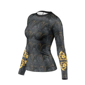 Customized Children's <b>Long</b> <b>Sleeve</b> Rash Guard Sets Spandex/Nylon Stretchy Breathable Anti-UV UPF50 BJJ Rashguard Grappling Your - Product Image 5