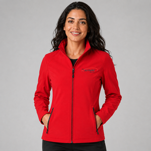 Chaqueta Softshell de Alto Rendimiento para Mujer, Logotipo Personalizado, Flexible, Ligera, Cálida, Transpirable, Informal para Exteriores, Chaqueta Softshell al por Mayor - Product Image 1