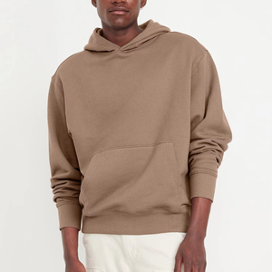 Sweat-shirt à capuche et col rond pour homme, style hip-hop, 100 % coton, imprimé personnalisé, imperméable, blanc, streetwear, collection 2026 - Product Image 1
