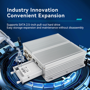 Caja Industrial GW100 Pc I5 5005U Win 11 9-36V voltaje amplio sin ventilador completamente a prueba de polvo AI Edge computadora I5 <span class=keywords><strong>I7</strong></span> Mini Pc integrado - Product Image 2