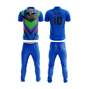 Cricket Uniform and Jersey With Light Weight Comfortable Print Logo Team Designs Color Cricket Dress Uniform Made in Pakistan - Product Image 4