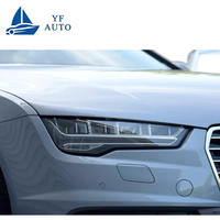 Remplacement de haute qualité pour A7 2015-2017, lentille de phare de voiture transparente blanc froid, couvercle en plastique