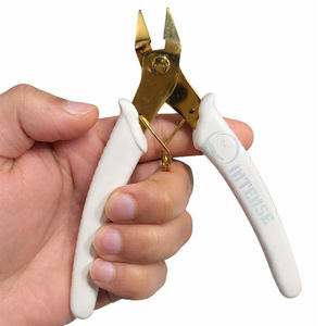 Alicates de Corte para Joyería de Acero al Carbono y Acero Inoxidable Chapados en Oro, para Reparación de Anillos y Fabricación de Pulseras, Herramienta de Calidad Premium - Product Image 1