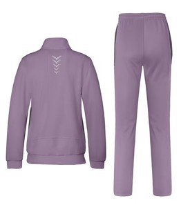Women Premium Sports Tracksuit Set Stand Collar <b>Zip</b> <b>Up</b> <b>Jacket</b> Jogger Pants Breathable Athletic Gym Running Training Suit - Product Image 2