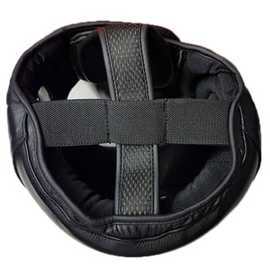 Custom Logo Eco-Friendly Breathable Kickboxing Headguards Personalized Leather Face Protector Helmet Martial Arts <b>Training</b> OE - Product Image 6