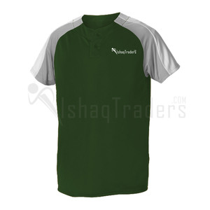 เสื้อเบสบอลสีกรมท่า-เทา ยูนิเซ็กซ์ ผ้าโพลีเอสเตอร์ 100% ระบายอากาศได้ดี แขนสั้น สำหรับผู้ใหญ่ แบบพิมพ์ลายซับลิเมชั่น - Product Image 5