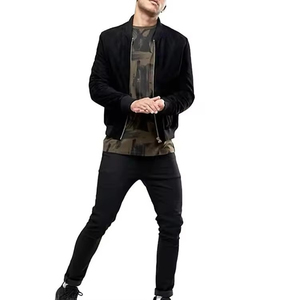 T-shirt tendance pour homme à imprimé camouflage, manches courtes, coupe ajustée, séchage rapide, col rond, décontracté, en polyester tricoté, respirant - Product Image 3