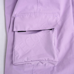 Pantalon de ski en polaire isolé, imperméable, coupe-vent, respirant, séchage rapide, avec cordon de serrage, style cargo large, pour la vente en gros (10 000 mm) - Product Image 5
