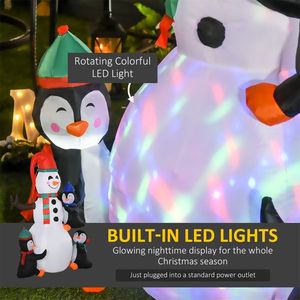 Christmas Snowman Inflatable Outdoor Holiday Yard Decorations Festive Christmas Decor for Your Home or Garden - Product Image 5