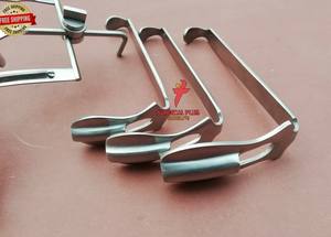 Écarteur buccal DINGMAN allemand à 3 lames, instruments chirurgicaux dentaires en acier inoxydable pour ORL - Product Image 3