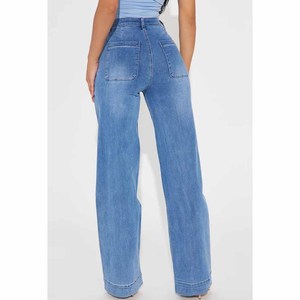 <b>Cropped</b> Custom Fit Denim <b>Jeans</b> For <b>Women</b> Trendy Ankle Length For Fashionable Looks <b>women's</b> pants Autumn Style - Product Image 2