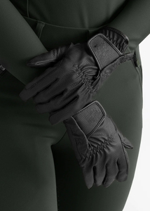 Gants d'équitation en cuir de qualité supérieure, design ultra respirant, logo personnalisé en gros, pour l'hiver. - Product Image 6