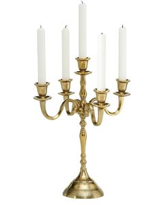 Candelabro de Aluminio Moderno con Elegante Artesanía para Centros de Mesa de Boda y Proyectos de Decoración de Hoteles - Product Image 3