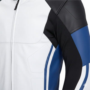 Chaqueta de Motociclista Personalizada de Piel de Oveja Genuina, Talla Grande, Cuello Redondo, Impermeable, Estilo Casual y Formal, Diseño Urbano - Product Image 6