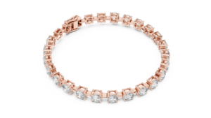 Pulsera de tenis solitaria redonda Duet Radiance - Product Image 3