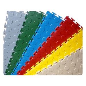 Dalles de sol en PVC emboîtables pour garage, revêtement de sol en PVC multi-usages - Product Image 1