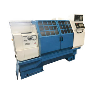 Hoston alta precisione CNC letto obliquo Gantry tipo tornio CK46 8 pezzi Cutter vendita calda in Turchia - Product Image 4