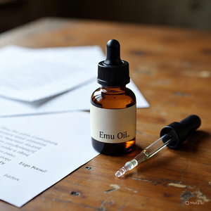 Aceite Portador de Emú Puro Prensado en Frío (Dromaius Novaehollandiae) Refinado, Grado Cosmético, para Cuidado Capilar, Proveedor y Fabricante a Granel - Product Image 4