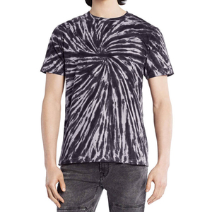 Men's 100% Cotton <b>Tie</b>-Dye T Shirts Custom Summer Casual Women O-neck regular fit jersey - Product Image 4