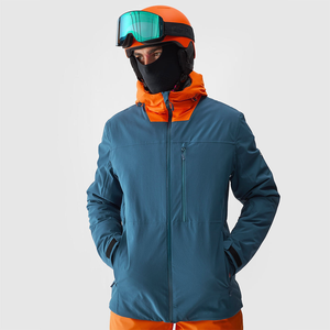 Chaqueta de Esquí Impermeable para Hombre, Chaqueta de Invierno con Capucha para Snowboard, Chaqueta de Esquí de Invierno a Prueba de Viento para Hombre, Ropa de Esquí para Exteriores - Product Image 2