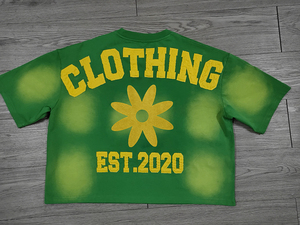 เสื้อยืดวินเทจผู้ชายผ้าโพลีเอสเตอร์ 100% ขายดี ทรงโอเวอร์ไซส์ คอตั้ง ปักลายแบบดิสเทรส ล้างสีแบบแอซิดวอช รับผลิตแบบ ODM - Product Image 4