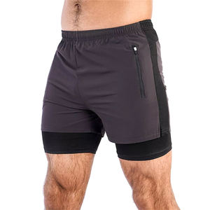 Pantalones Cortos Deportivos de Verano Estilo Urbano, de Lana, para Gimnasio y Entrenamiento, Diseño Sólido, Impermeables, Transpirables, de Calidad y a la Moda - Product Image 6