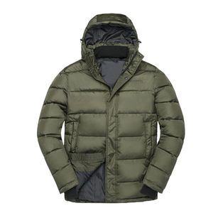 CLASSICAL TRENDS Fashion Casual Clothing Warm Winter <b>Hooded</b> <b>Padded</b> <b>Jacket</b> Plus Size Hot Sale Men Lightweight Windproof 100% - Product Image 4