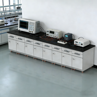 Nuevo Banco de Laboratorio Modular Personalizado 24-SYBQ85M, Moderno, Totalmente de Acero, para Uso en Hospitales y Escuelas, con Opciones de Encimera, Muebles de Laboratorio OEM