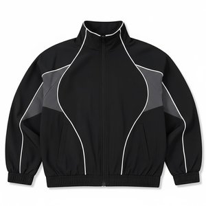 Most Demanding Custom Logo Black Men's Waterproof Breathable Winter <b>Wind</b> <b>Breaker</b> Panel Pants Sets Quick Dry Streetwear Zipper - Product Image 6