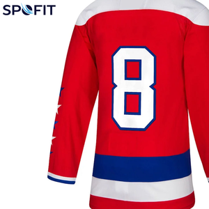 Jersey de Hockey sobre Hielo Personalizado, Sublimado, al por Mayor, Transpirable, Diseño de Equipo, con su Propio Logotipo, de Alta Calidad - Product Image 6