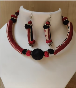 Joyería de Moda con Cadenas de Perlas, Diseño Clásico de Corazones en Tela de Algodón Hecha a Mano, Nueva Tendencia - Product Image 2