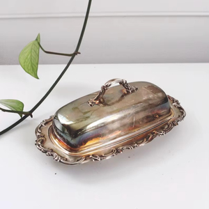 Stylish Stainless Steel Butter Dish for Modern Kitchens - Product Image 1