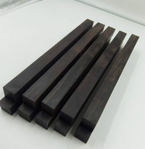 Bois d'ébène noir, bois d'ébène massif, matériau brut pour le bricolage en ébène noir - Product Image 1