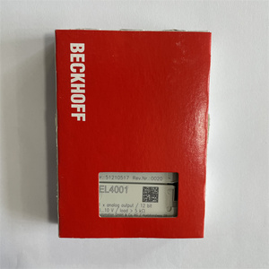 โมดูลอัตโนมัติอุตสาหกรรม Beckhoff El4001 ช่องสัญญาณเอาต์พุตแบบอนาล็อก 1 ช่อง 12 บิต 0 ถึง 10 โวลต์ โหลด 5 กิโลโอห์ม - Product Image 1