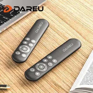 DAREU Wireless Presenter PPT Page Turner USB Pointer with Remote Control Infrared Presenter Pen For Projector Powerpoint Slide