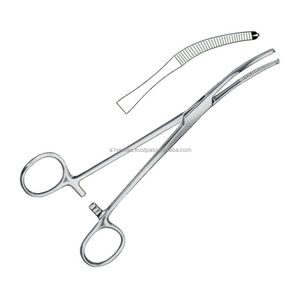 คีมผ่าตัดคุณภาพสูง A-1 VERITAS Mikulicz Arteryy Forceps ขนาด 18 ซม./20 ซม. ทำจากเหล็กกล้าไร้สนิม |   ชุดเครื่องมือแพทย์ - Product Image 5