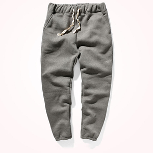Pantalon de jogging cargo fuselé pour homme, coupe large, mi-lourd, à séchage rapide, écoresponsable, avec fermeture éclair, en molleton chaud - Product Image 3