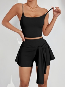 Womens High Waist Leggings Sports Bra And <b>Long</b> <b>Sleeve</b> <b>Top</b> Three Piece Yoga Set For Workout Fitness Gym <b>Training</b> - Product Image 5