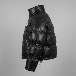 Chaqueta Acolchada con Capucha para Hombre, Estilo Plumón, Ligera, Cálida para Invierno, Impermeable, Resistente al Viento, para Exteriores, OEM Personalizado - Product Image 5