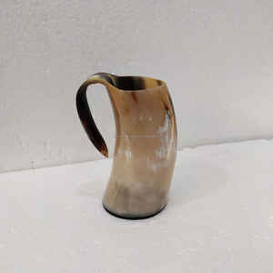 Mug à boire en corne de viking multicolores de luxe, finition brillante, à prix avantageux - Product Image 5
