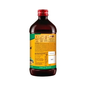 Extracto Herbal Líquido Zandu Pancharishta en Botella para Uso en Salud y Ayurveda, Cultivo Silvestre, Grado Alimenticio - Product Image 2