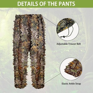 Vêtements de chasse et de randonnée de haute qualité, camouflage, vêtements d'extérieur durables, ensemble veste et pantalon, fournisseur en gros - Product Image 3
