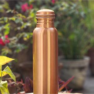 Plain <b>Copper</b> Water <b>Bottle</b> Adults Health Beneficial High Insulated BPA Free <b>Copper</b> <b>Bottle</b> For Drinking For Gym Sports Running Use - Product Image 6