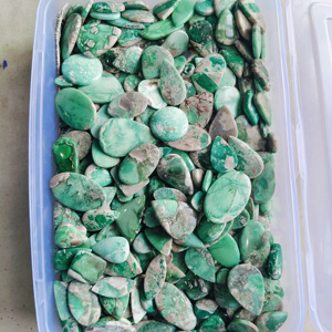 พลอยวาริสไซต์แท้ธรรมชาติทรงหลังเบี้ยหลายประเภททำด้วยมือทำจากพลอยวาริสไซต์สำหรับทำเครื่องประดับแฮนด์เมด - Product Image 3